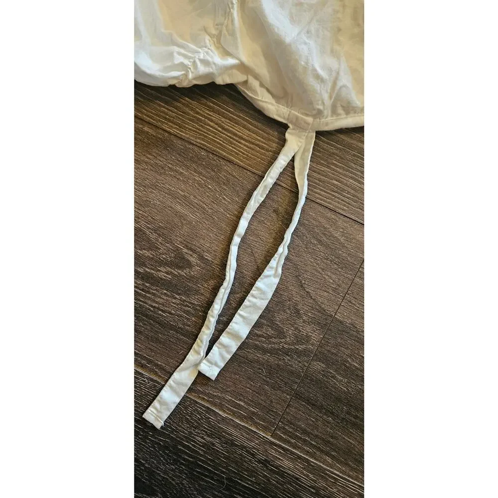 Pier 1 Twin size duvet cover set Bedding set Cream